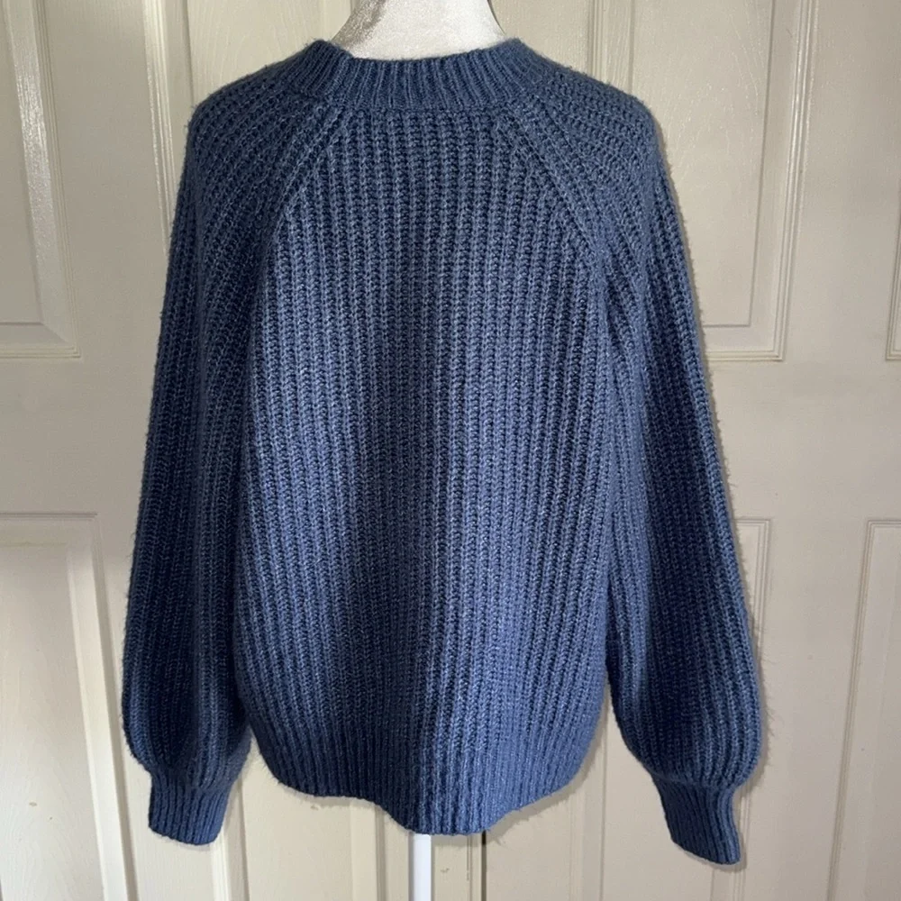 Torrid Blue Cardigan Button Front Sweater